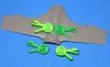 Omask 77257 I-16 wheel bay plugs (for Zvezda) EVA foam masks 1/72
